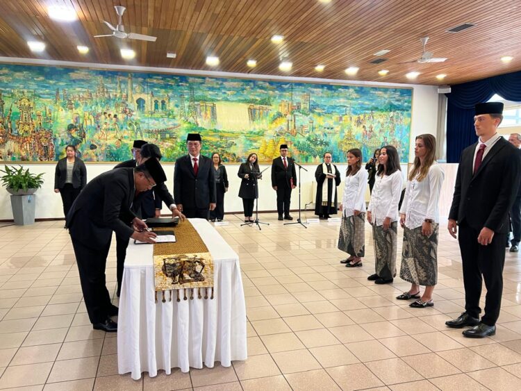 Menteri Hukum Ambil Sumpah WNI Atlit Bola: Mauro Zijlstra Resmi WNI, Siap Bela Timnas di Round 4 Kualifikasi World Cup