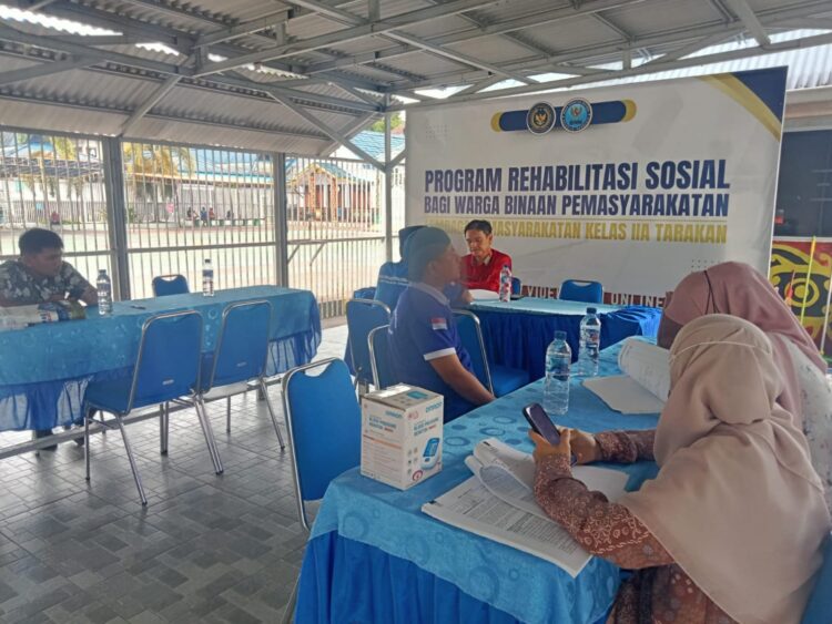 Rehabilitasi Pemasyarakatan Bagi Warga Binaan Bersama BNNP Kaltara, Langkah Lapas Tarakan Perkuat P4GN