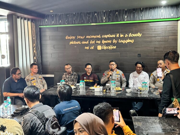 Kapolda Kaltara Jalin Silaturahmi dan perkuat Sinergi dengan Awak Media