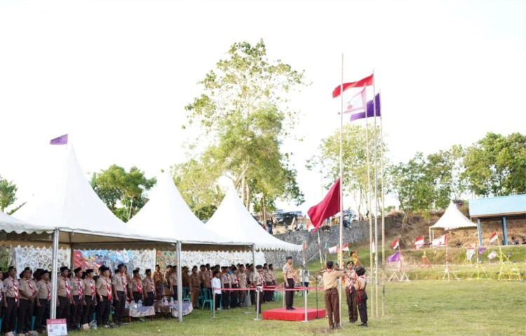 456 Pramuka Penggalang Mengikuti Jambore Ranting di Nunukan