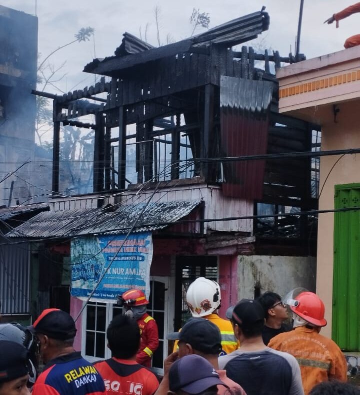 3 Unit Rumah Terbakar di Sebengkok AL Tarakan