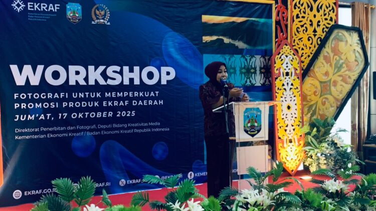 Dukung Ekraf Kaltara Lebih Maju, Rahmawati Buka Workshop Fotografi