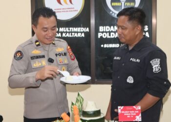 Bidhumas Polda Kaltara Gelar Syukuran HUT Humas Polri ke-74