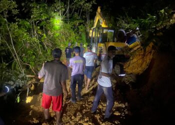 Truk Air Masuk Jurang Usai Gagal Menanjak di Nunukan, Sopir Meninggal Dunia