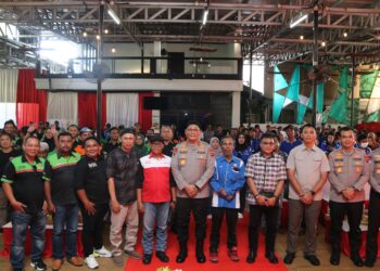 Kapolda Kaltara Silaturahmi bersama Serikat Pekerja dan Serikat Buruh se-Kaltara, Mempererat komunikasi dan sinergi