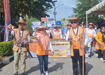 Pawai Budaya HUT Ke-26 Kabupaten Nunukan Wadah Pelestarian Kearifan Lokal
