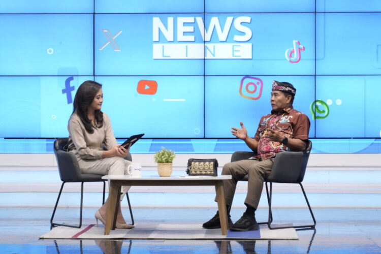 Jadi Narasumber Metro TV, Gubernur Zainal Jabarkan Potensi Investasi di Kaltara