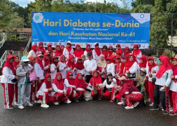 Peringati Hari Diabetes Sedunia dan HKN ke-61, Wali Kota Tarakan Ingatkan Pentingnya Pola Hidup Sehat