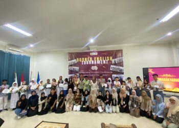 Wakil Wali Kota Tarakan, Ibnu Saud Is, Menutup Acara Borneo English Tournament