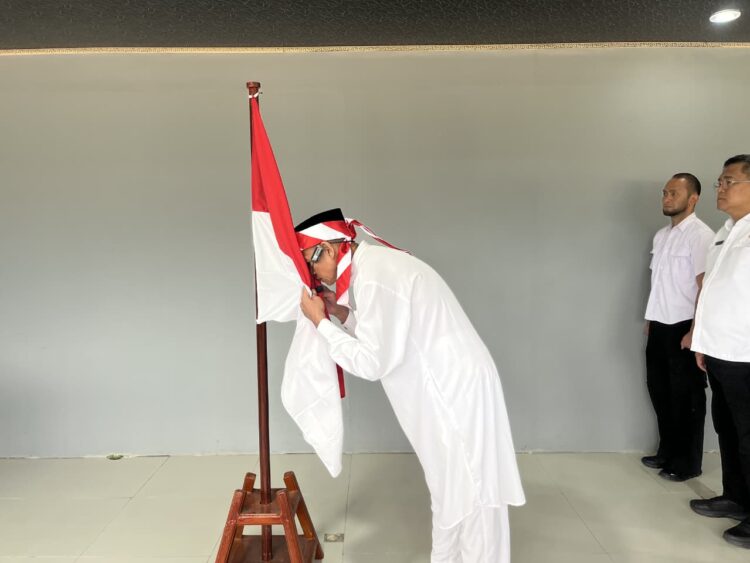 Napiter Lapas Tarakan Ikrar Setia kepada NKRI, Komitmen Kembali Memegang Teguh Pancasila dan UUD 1945