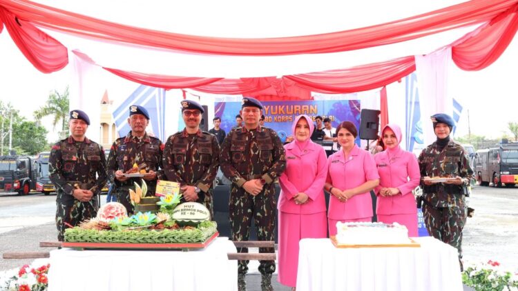 Kapolda Kaltara Pimpin Upacara HUT ke-80 Korps Brimob Polri, “Brimob Presisi untuk Masyarakat”