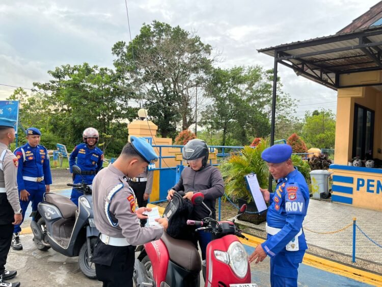 Bidpropam Polda Kaltara Laksanakan Operasi Gaktibplin di Mako Ditpolairud Polda Kaltara