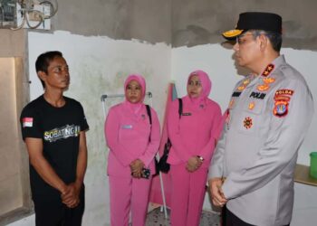 Pasca Gempa di Tarakan, Kapolda Kaltara Kunjungi Rumah Korban