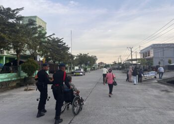 Polri Cepat Tanggap Layani Masyarakat Tarakan Pasca Gempa Susulan