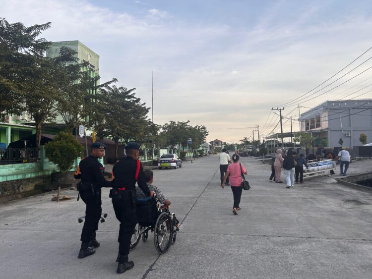 Polri Cepat Tanggap Layani Masyarakat Tarakan Pasca Gempa Susulan