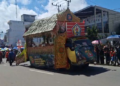 Meriah, Lomba Karnaval Kendaraan Hias dan Parade Street Drum Band di Nunukan