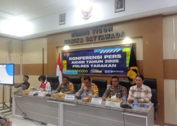 Di Tahun 2025 Pores Tarakan Tangani 563 Tindak Pidana