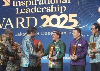 Kaltara Raih Penghargaann Provinsi Kecil Terbaik 1 Naker Inspirational Leadership Award 2025