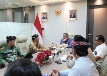 Wagub Audiensi Wamenaker RI Bahas Percepatan Pembangunan BLK di Kaltara