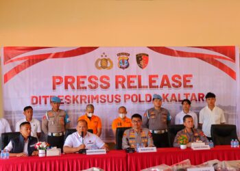 Polda Kaltara Membongkar Praktik Pertambangan Emas Ilegal di Sekatak Buji