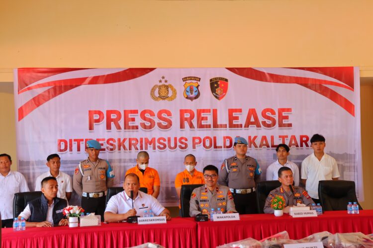 Polda Kaltara Membongkar Praktik Pertambangan Emas Ilegal di Sekatak Buji