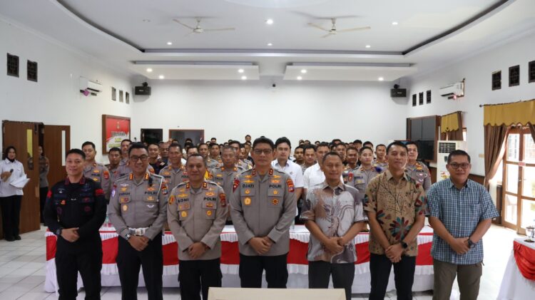 Di Polres Nunukan Kapolda Kaltara Pesan Pentingnya menjaga kehormatan institusi Polri