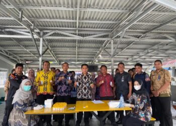 Komitmen Wujudkan Lapas Tarakan Zero Halinar, Petugas dan Warga Binaan Ikuti Test Urine Mendadak