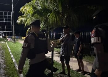 Tim Patroli Perintis R4 Ditsamapta Polda Kaltara Sasar Titik Rawan di Bulungan Hingga Dini Hari