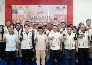 Jufri Budiman Lantik DPD Tani Merdeka Indonesia Kota Tarakan