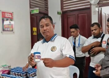 Lapas Nunukan Bersama BNN dan Polres,  Melaksanakan Tes Urine Bagi Pegawai serta WBP