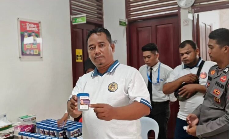 Lapas Nunukan Bersama BNN dan Polres,  Melaksanakan Tes Urine Bagi Pegawai serta WBP
