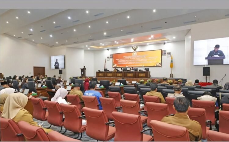 DPRD Kaltara Gelar Rapat Paripurna Penyampaian Nota Penjelasan Empat Raperda Inisiatif