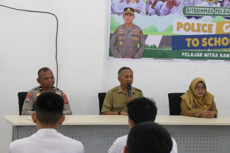 Ditbinmas Polda Kaltara Gelar Police Goes To School, Ajak Pelajar Mitra Kamtibmas
