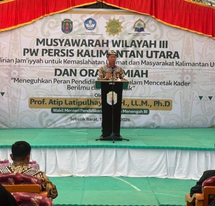 Datu Iqro Apresiasi Muswil III PERSIS, Dorong Sinergi Perkuat Pendidikan Islam Terpadu di Kaltara