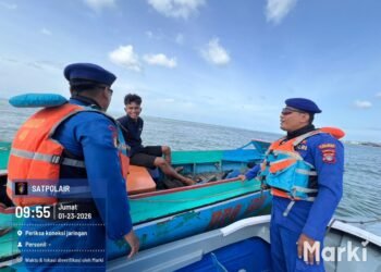 Sat Polairud Polres Tarakan Laksanakan Patroli Rutin Perairan, Wujudkan Kamtibmas yang Kondusif
