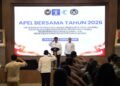Kemenkum Kaltim Ikuti Apel Bersama Awal Tahun 2026, Siap Tindaklanjuti Arahan Menko