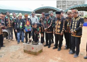 Rumah Adat Dayak Tenggalan Resmi Berdiri, Jadi Pusat Pelestarian Budaya di Lumbis