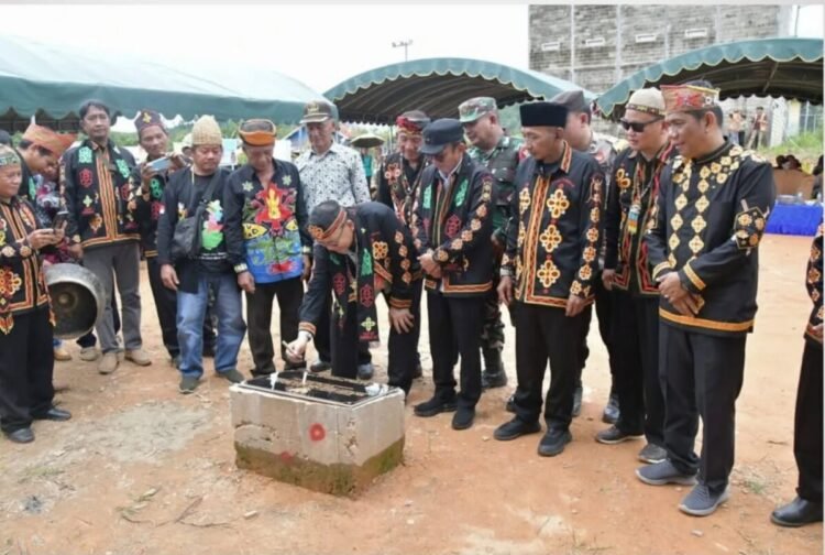 Rumah Adat Dayak Tenggalan Resmi Berdiri, Jadi Pusat Pelestarian Budaya di Lumbis