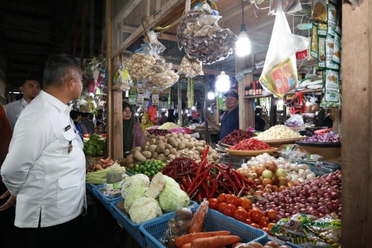 Antisipasi Lonjakan Harga Ramadan, Wali Kota Tarakan Tinjau Pasar