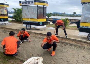 Polresta Bulungan Wujudkan Kepedulian Lingkungan melalui Kurve di Tepian Sungai Kayan