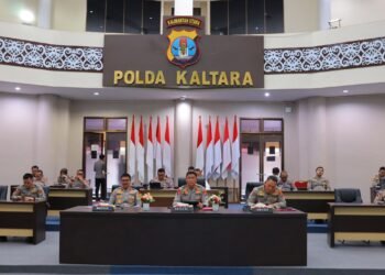 Kapolda Djati Wiyoto Abadhy Ikuti Anev Sitkamtibmas, Tekankan Soliditas Jajaran