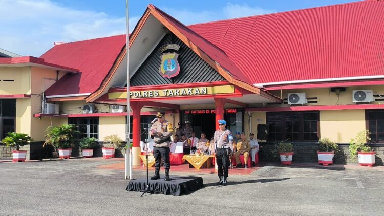 Polres Tarakan Gelar Upacara Operasi Keselamatan Kayan 2026