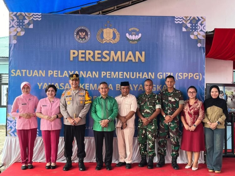 Dapur SPPG Yayasan Kemala Bhayangkari Tarakan Diresmikan, Target Layani 3.000 Penerima Manfaat