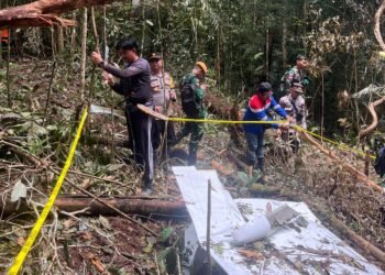 Inafis Polres Nunukan Mendukung Investigasi KNKT di Krayan