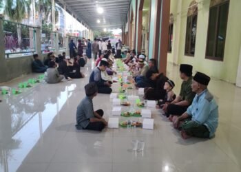 Ramadan 1447 H, Hasan Saleh Tebar Kepedulian di Masjid Al Mubarok Juata Permai