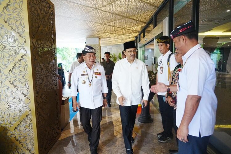 Bertemu Mensos Saifullah Yusuf, Gubernur Kaltara Minta Percepatan Program Sosial dan Infrastruktur Kesejahteraan