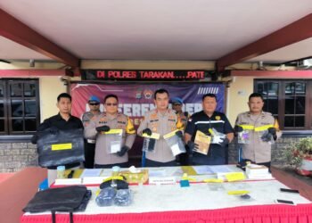 Polres Tarakan dan Bea Cukai Bongkar Jaringan Sabu 785,71 Gram, Kurir Diamankan