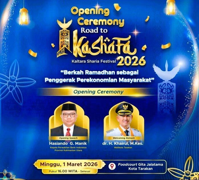 Road to KASHAFA 2026 Digelar di Tarakan, KPwBI Kaltara: Ramadan Waktu Tepat Perkuat Literasi Syariah
