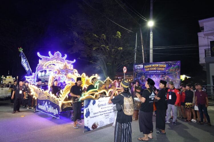 Gemah Tablig Juata Laut Tampil Juara di Parade Sahur Tarakan 2026