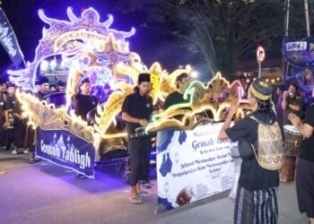 Gemah Tablig Juata Laut Tampil Juara di Parade Sahur Tarakan 2026